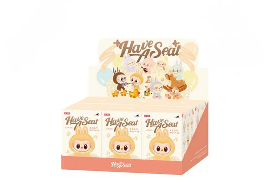 Pop Mart Labubu The Monsters Have a Seat Vinyl Plush Sealed Case (6 Blind Boxes)